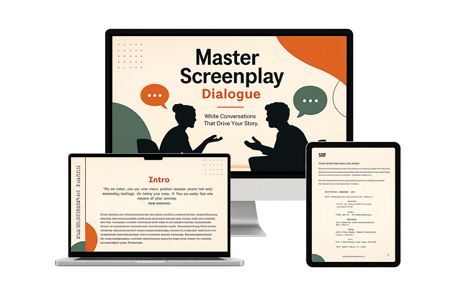 Screenplay script writing