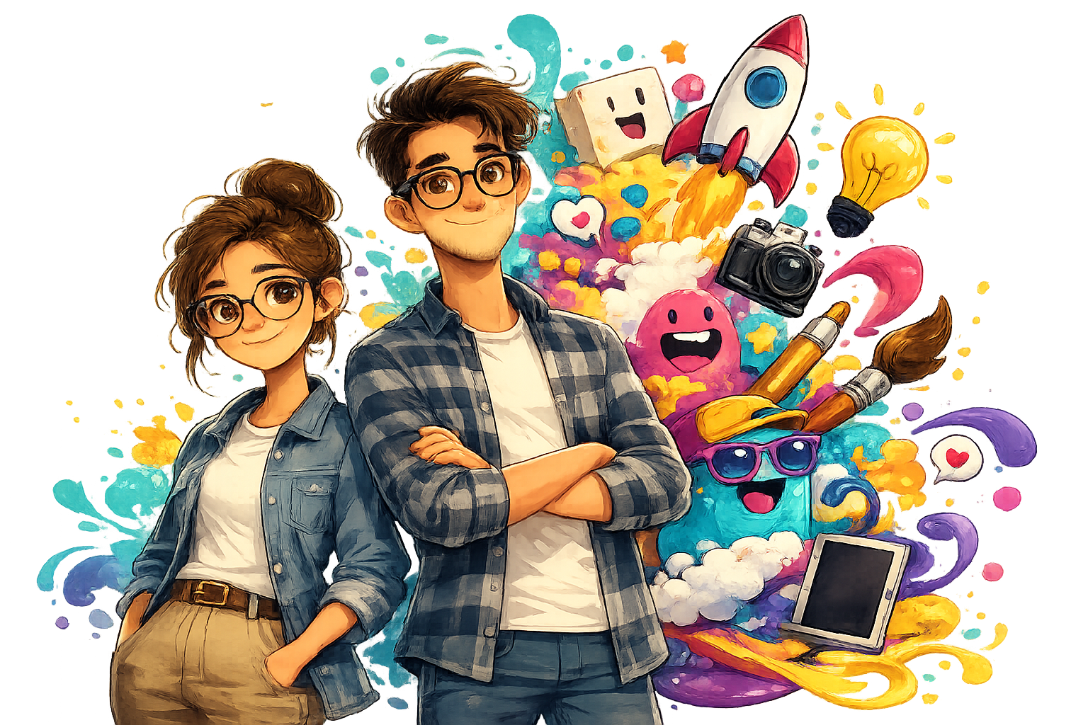 Custom book illustrations