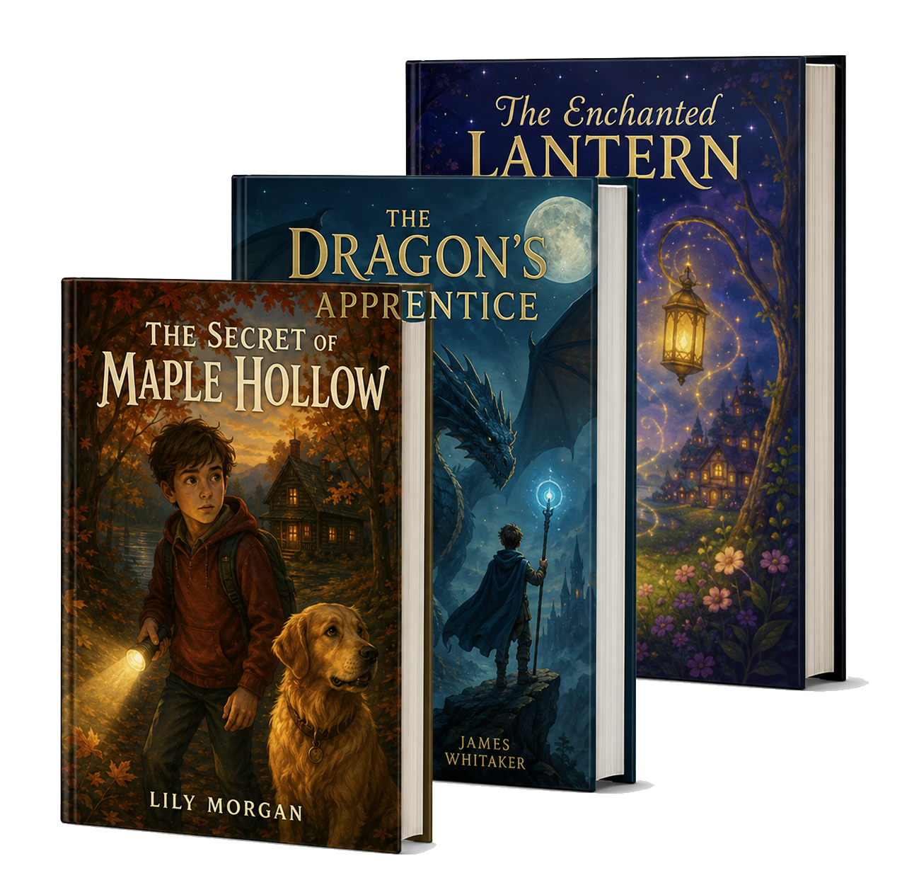 Published books portfolio banner